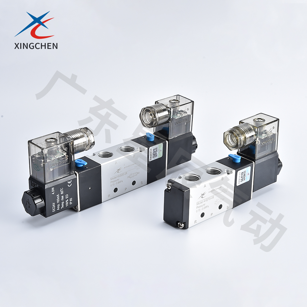 電磁閥(五口二位、五口三位)4V200系列